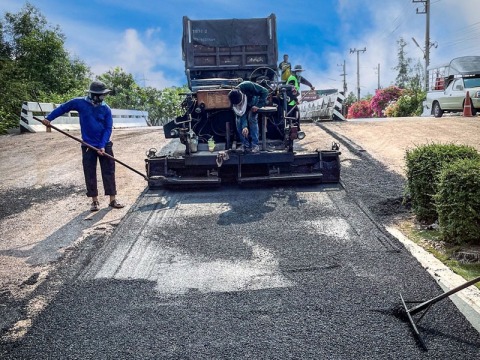 รับทำถนนยางมะตอย